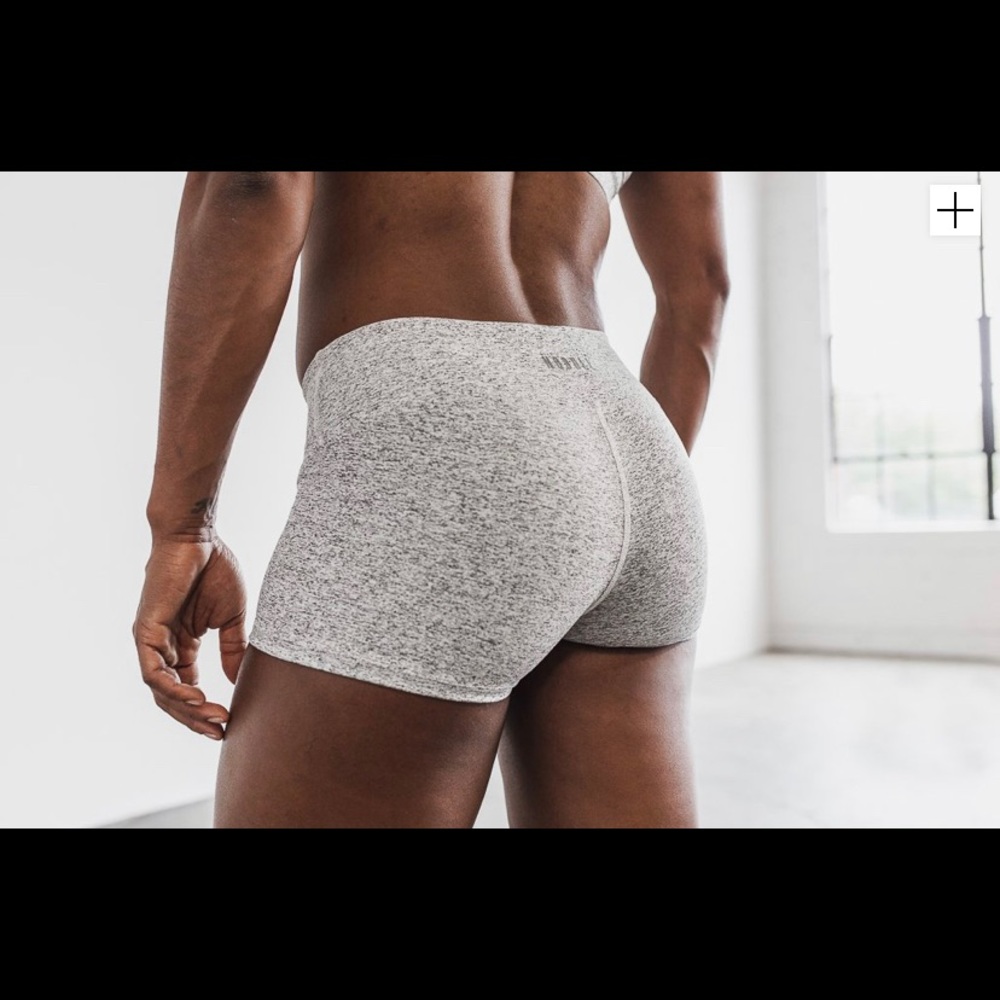 SHORT 2'' (PLUSH HEATHER)- WHITE HEATHER XS